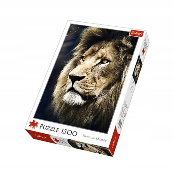 

Puzzle Portret lwa 1500 elementów