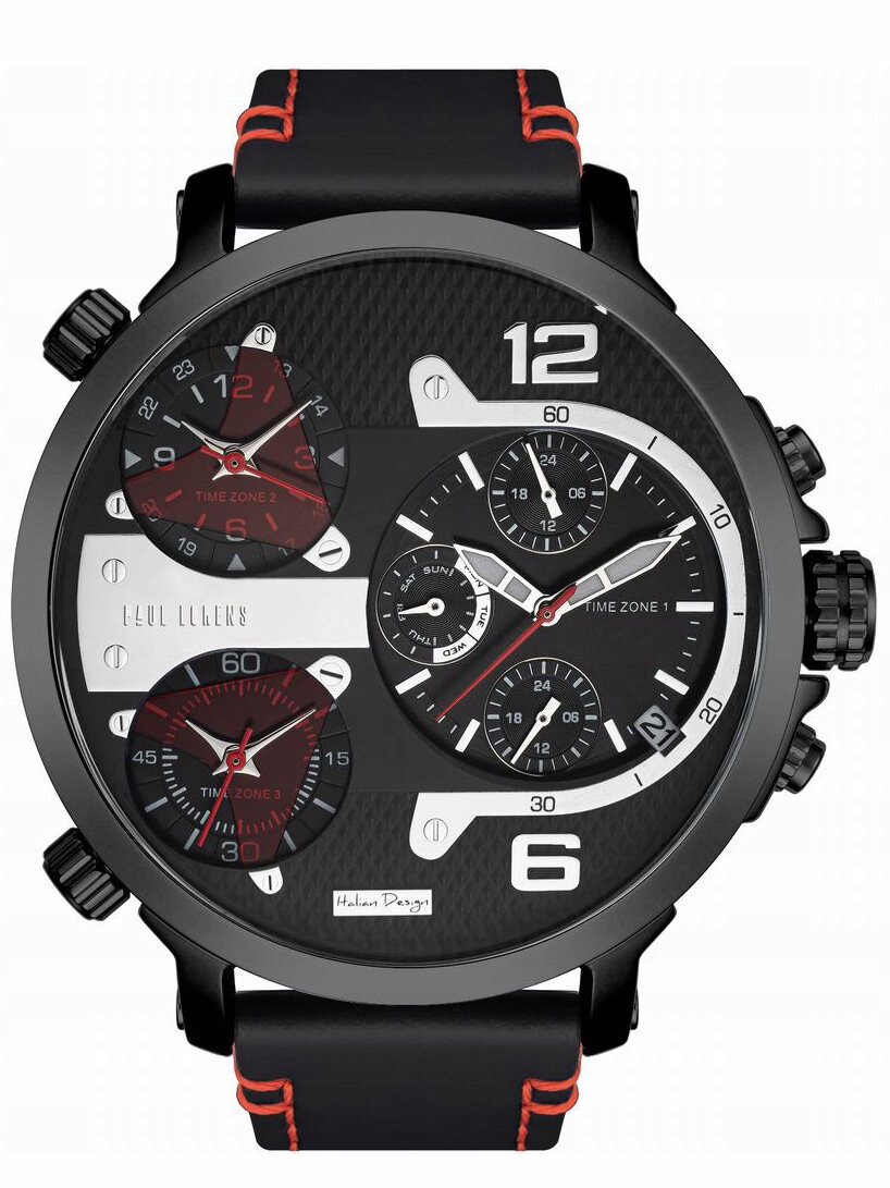 Pánské Hodinky Paul Lorens PL11706A2-1A3 Box Gravírování