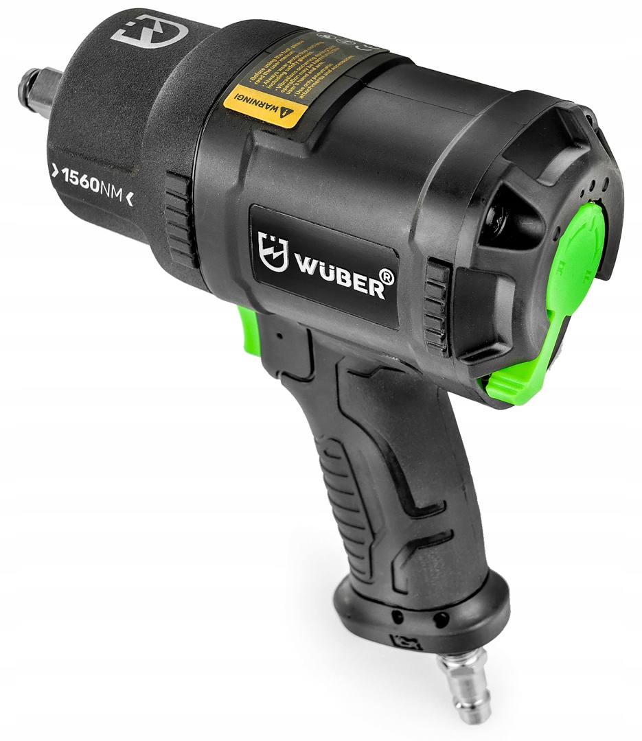 KLUCZ PNEUMATYCZNY UDAROWY do KÓŁ 1/2 Kompresora 1560Nm MOCNY Kompozytowy Zużycie powietrza 184 l/min