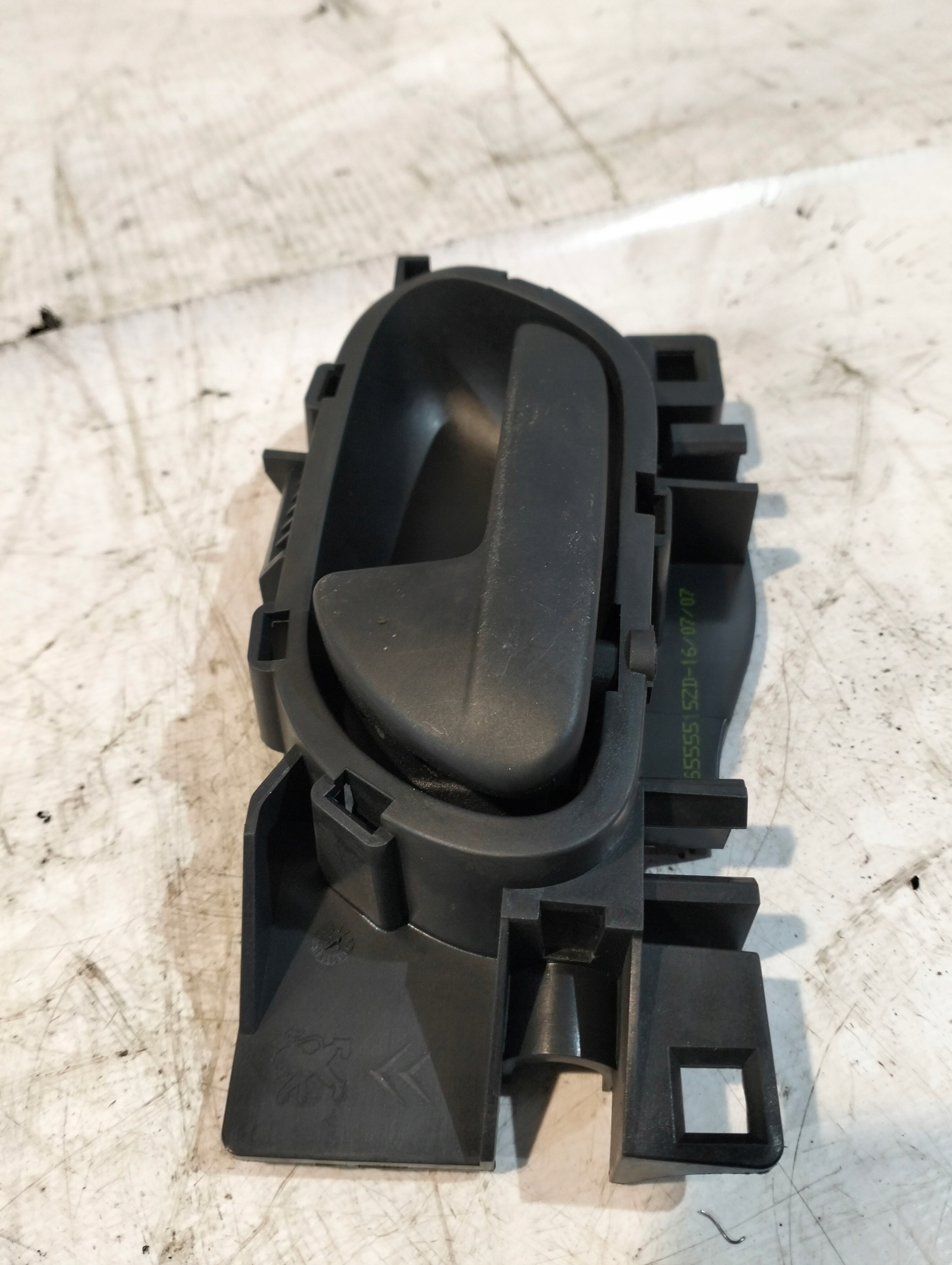 handle inner left front PEUGEOT 207 07R OE 96555515ZD