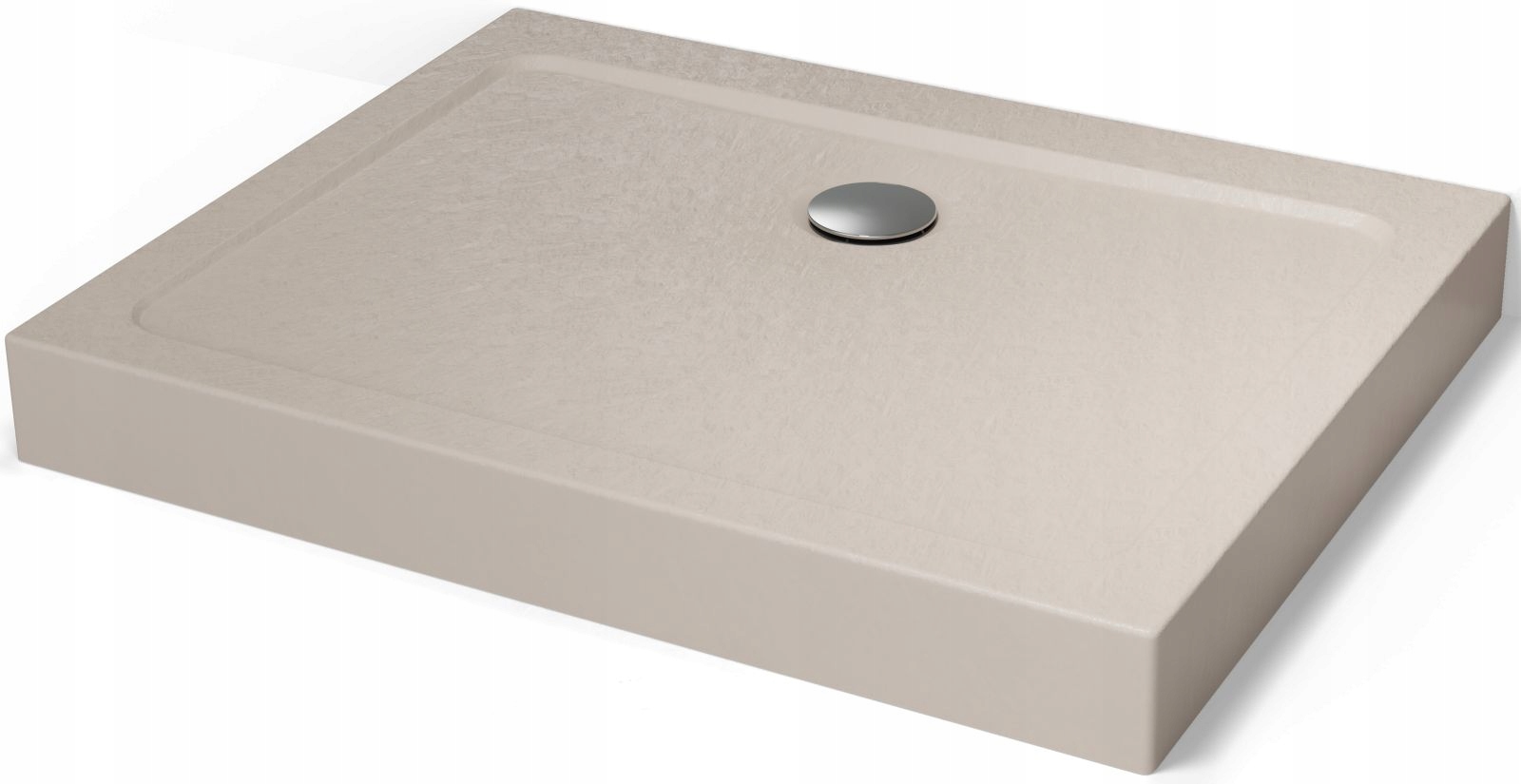 Brodzik prysznicowy akrylowy Doros D Compact Kaszmirowy 120x90 Bez syfonu
