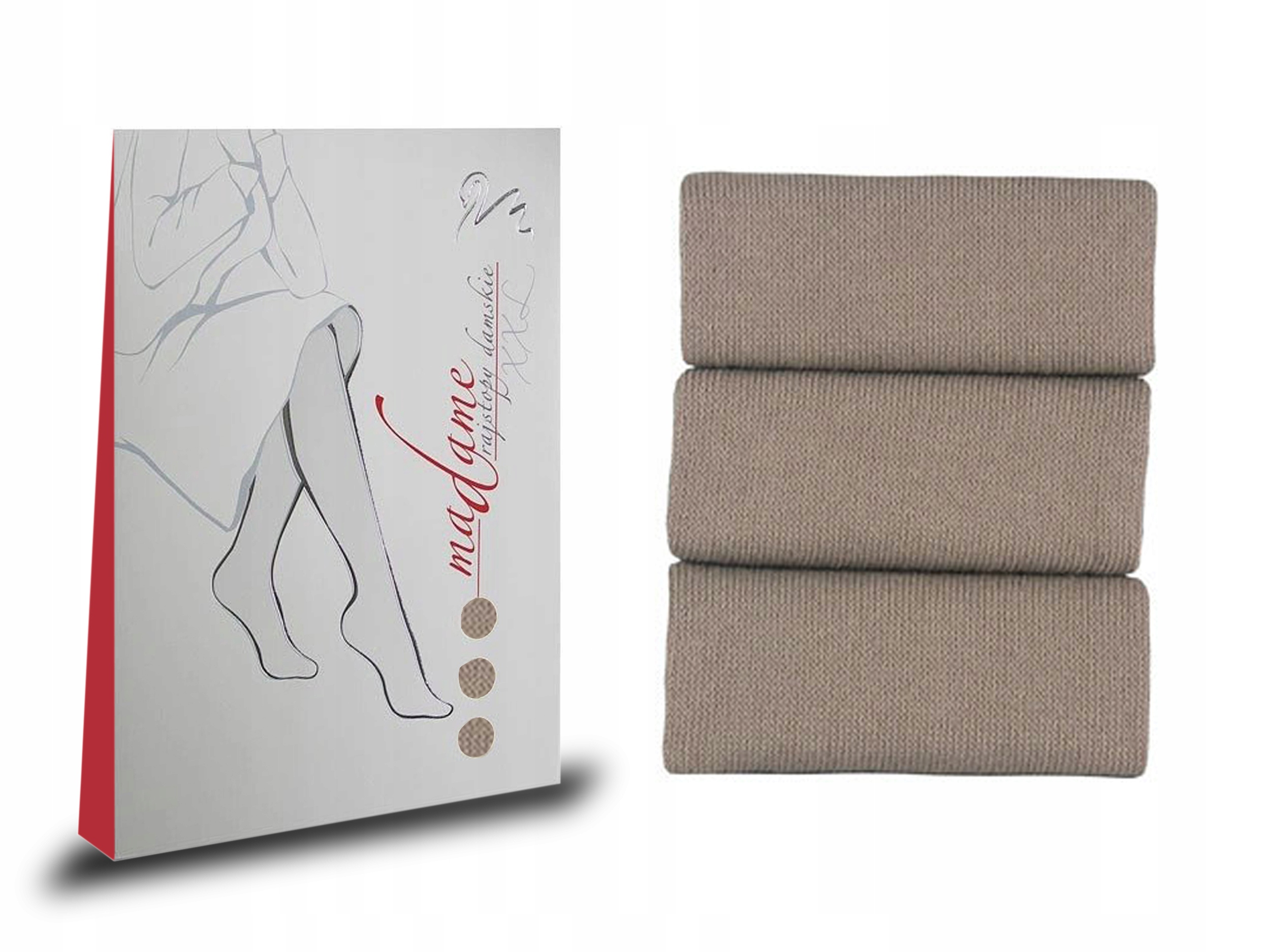 

Wola Madame bawełniane rajstopy, beige 84, XXL/M