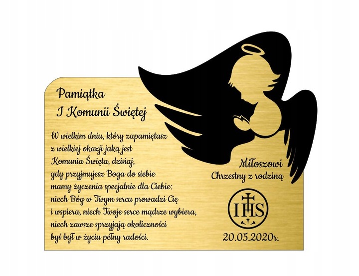 BIBLIA DLA DZIECI +dedykacja KOMUNIA ŚWIĘTA grawer Język publikacji polski