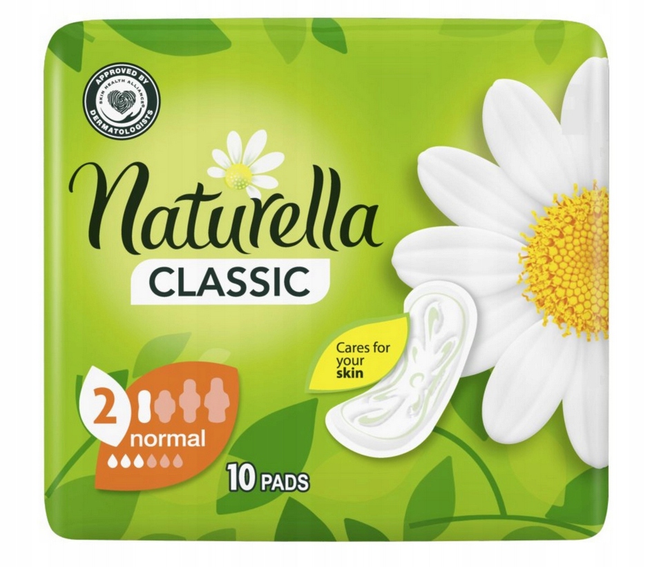 

Podpaski Naturella bez skrzydełek 10 szt.
