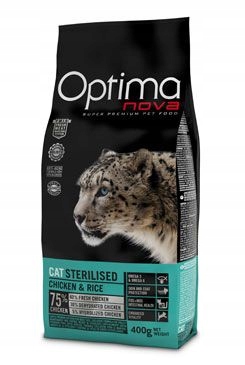 Levně Optima Nova Cat Sterilised Chicken&Rice 2kg