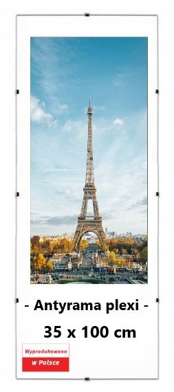 ANTYRAMA 35x100 RAMKA NA ZDJĘCIA 100x35 cm PLAKAT
