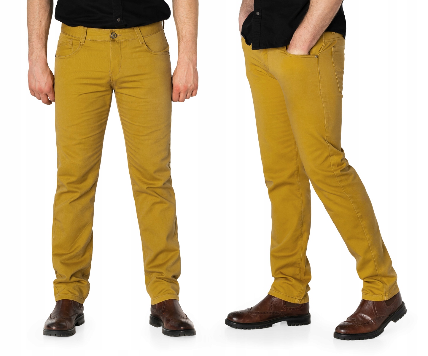 

Spodnie Męskie Bawełniane Jeansy na Lato 263 r W40