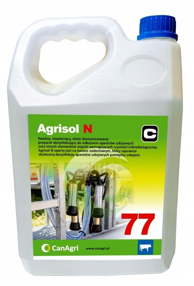 

Preparat do dezynfekcji Agrisol N 77 Sterinox 5 kg