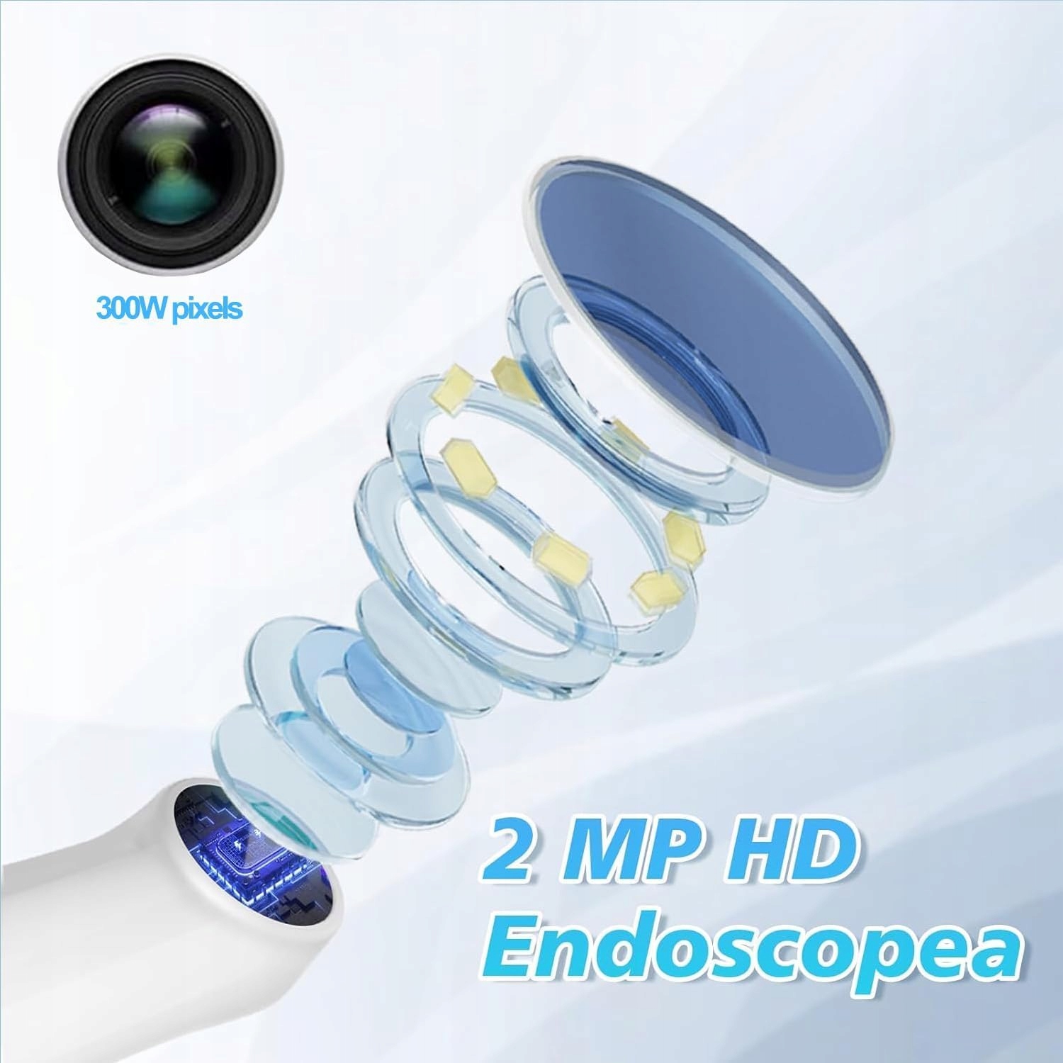 ORAL-ENDOSKOP Kamera HD 1920P Do Inspekcji Zębów Dla Ludzi i Zwierząt — miniatura 5
