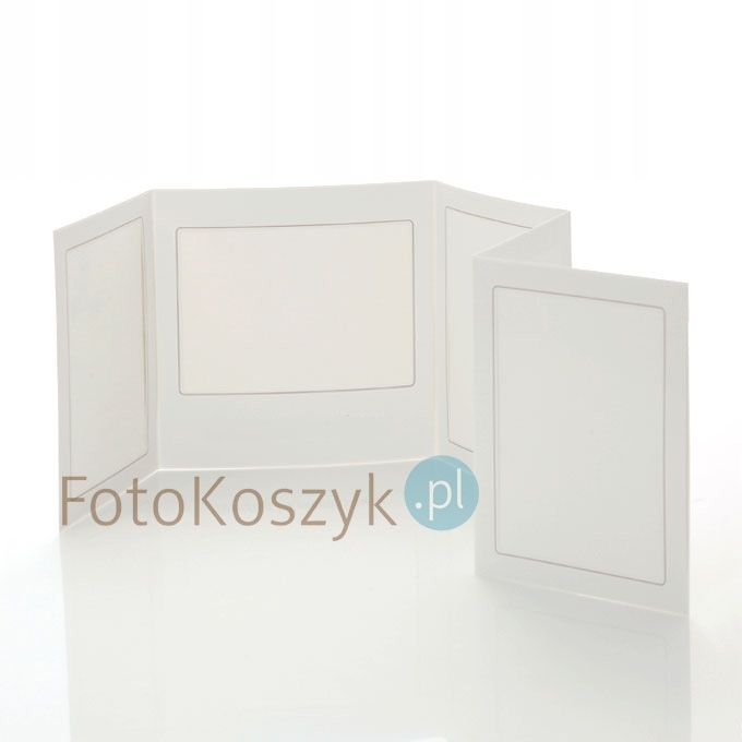 Mini-Album Biały - zestaw: 5 zdjęcia 15x21