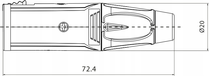 ROXTONE GNIAZDO NA KABEL Z BLOKADĄ JACK STEREO 6,3mm EAN (GTIN) 5902335735303