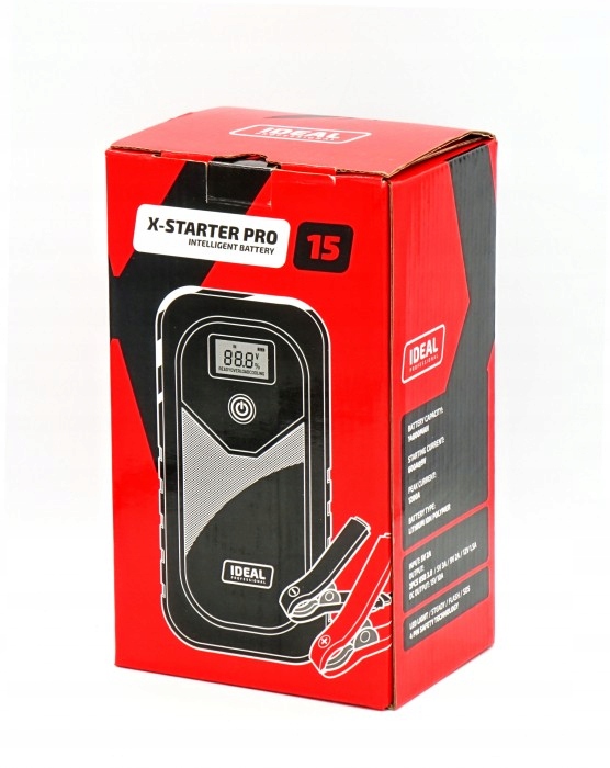ROZRUCH POWERBANK LADOWARKA IDEAL X STARTER 15 Model XSTARTER15
