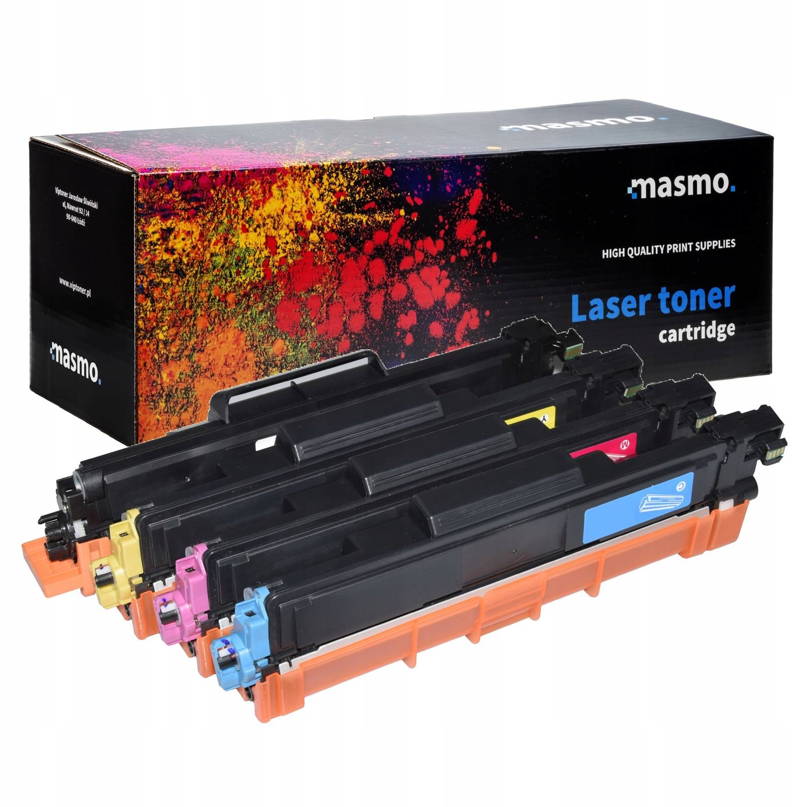 

Zestaw 4x toner Cmyk TN247 do L3550CDW DCP-L3550