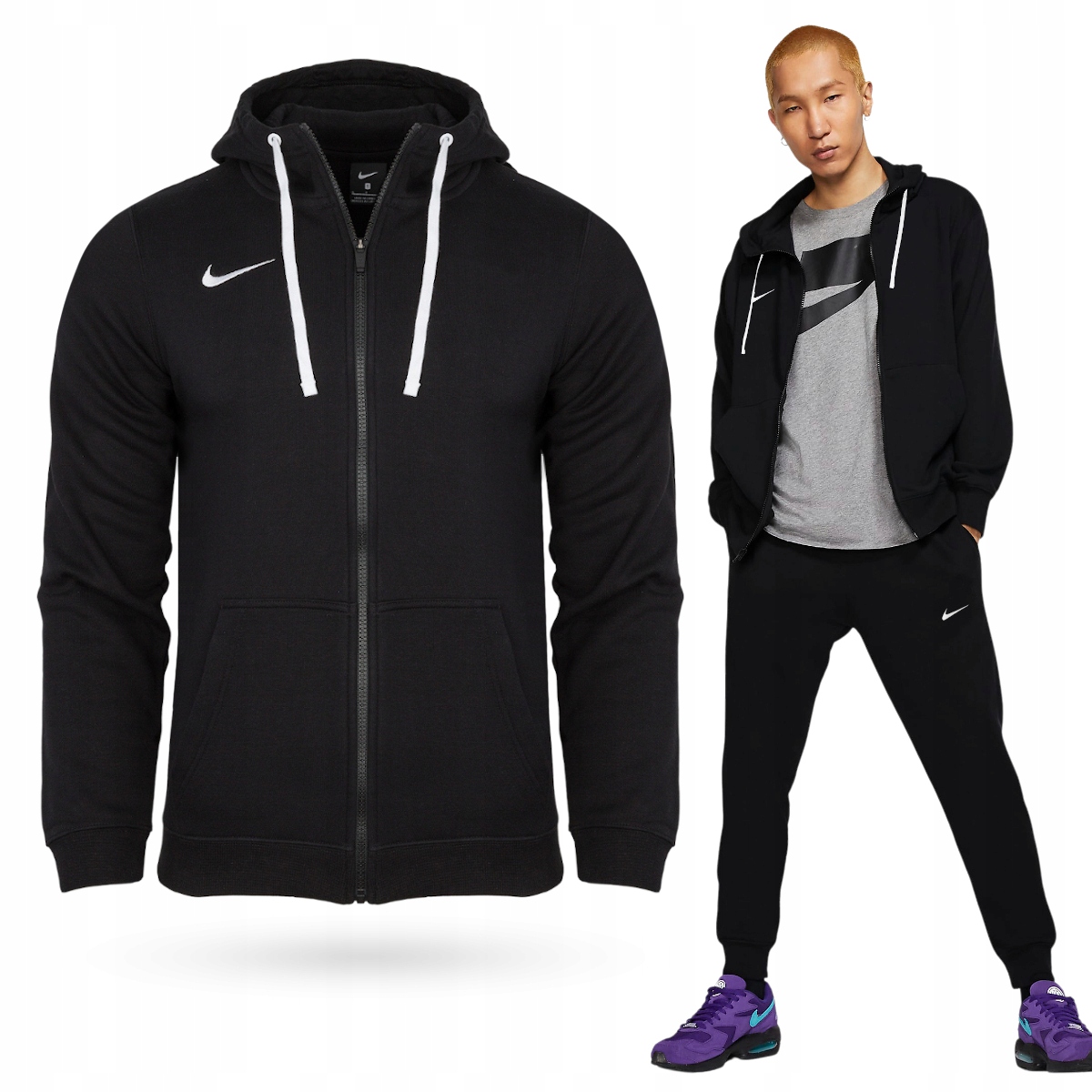 

Nike Bluza Męska Kaptur Rozpinana Club 19 M