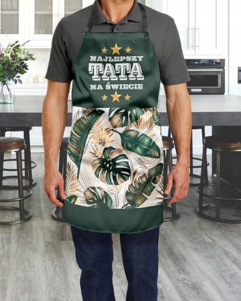 FARTUCH KUCHENNY DLA TATY FARTUSZEK OCHRONNY PREZENT DZIEŃ OJCA WZORY 283 Marka HomeView