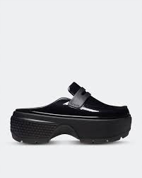 Crocs Stomp High Shine Loafer 36,5 M4/W6 Černá