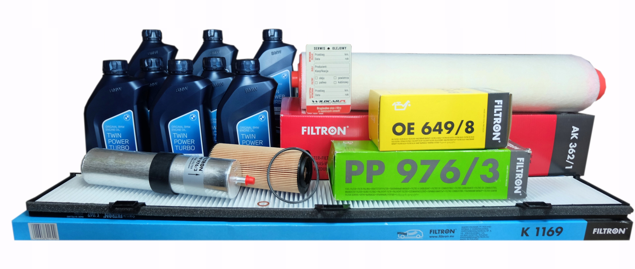4x Filter Olej Bmw 3 E90 E91 325 d 197 Km M57 D30