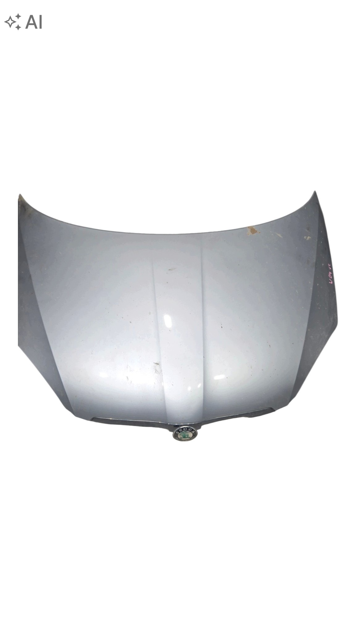 bonnet front SKODA FABIA II LIFT ROOMSTER paint: LF7A 2010