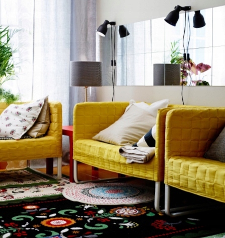 IKEA LOTS BLODLONN lustro 30x30 cm 4szt KWADRATOWE szkło Kod producenta 391.517.00