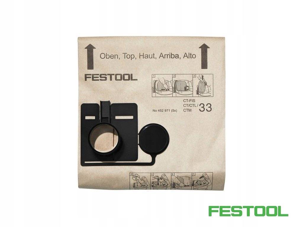 FESTOOL FIS-CT 33 / 1X WOREK FILTRUJĄCY 452971