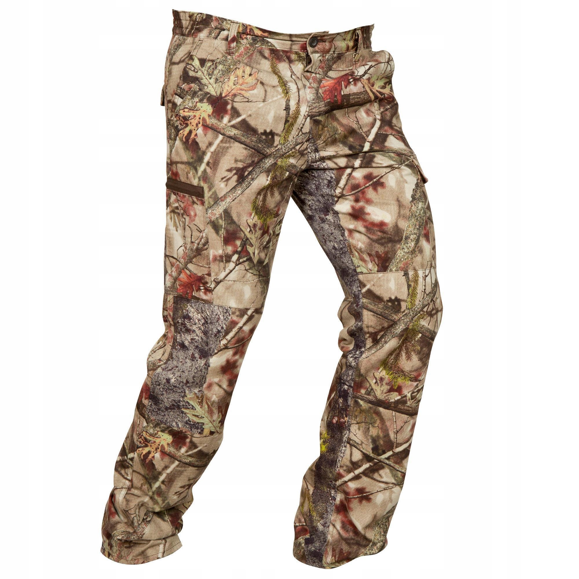 Spodnie Bojówki Wędkarskie Kamuflaż Hd Real -M