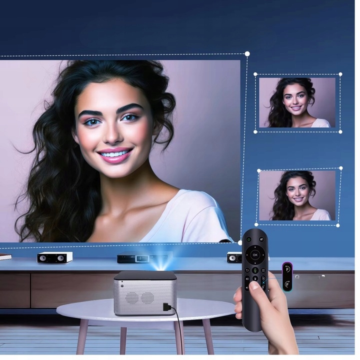 PROJEKTOR RZUTNIK Magcubic HY350 PRO 1080P| WiFi | Android TV | Kino Domowe Marka Magcubic