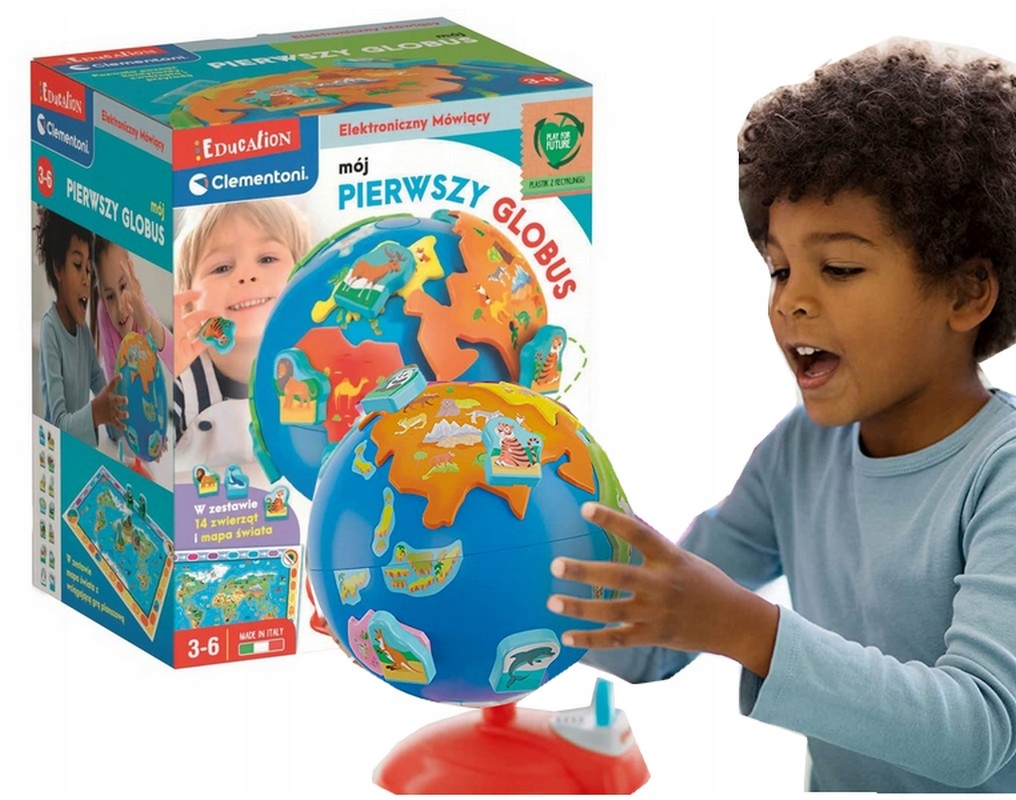 

Mój Pierwszy Globus Interaktywny dla dzieci 3-6lat