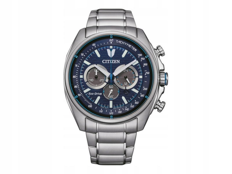 Zegarek Citizen Eco-Drive Racer Chromograph CA4560-81L Srebrno-granatowy