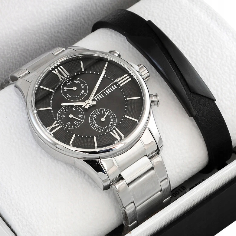 Sada pánských hodinek Paul Lorens Savres multidatovač Box Gravírování