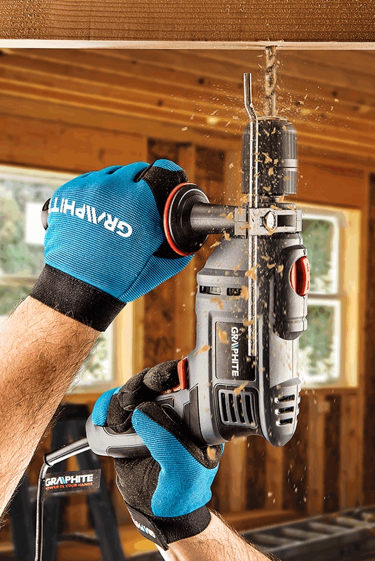 Wiertarka udarowa 550W, akcesoria, GRAPHITE 58G735 Marka Graphite