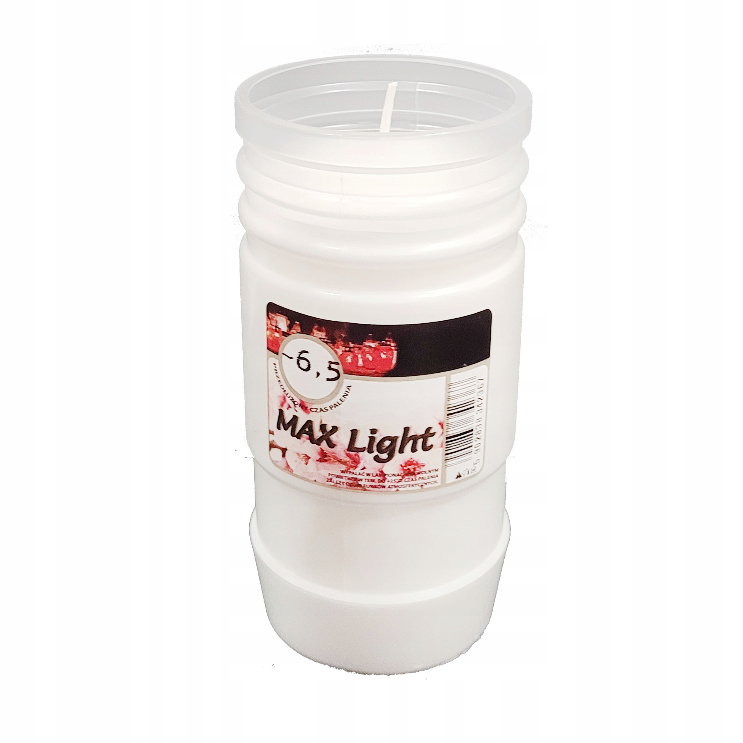 

Znicze Parafinowe Wkłady 6,5 Dni Max Light 1 Szt