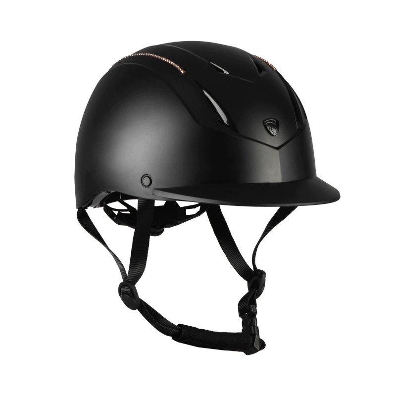 Kask jeździecki Horka Dali Strass black/rose r.XS/S