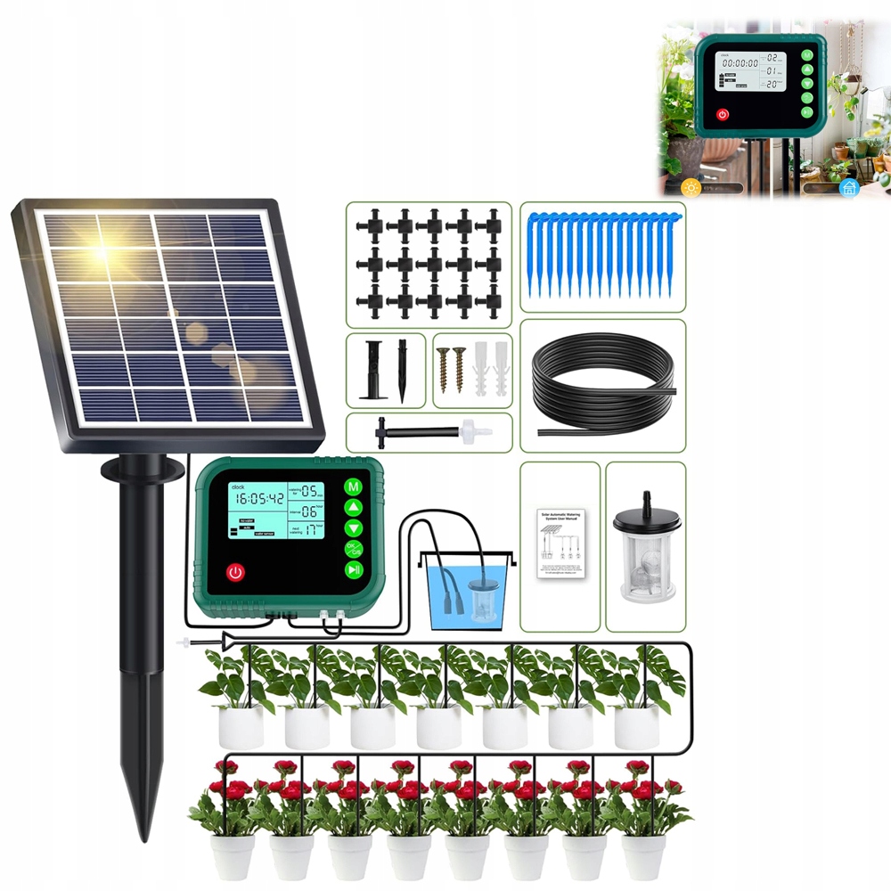 System Nawadniania Solarnego Z Alarmem Niski Poziom Wody 400Ml/Min