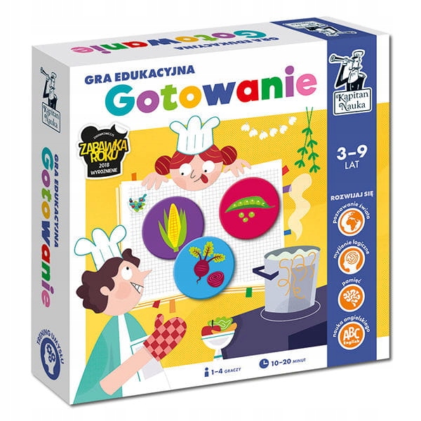Gra dla dzieci edukacyjna Gotowanie Kapitan Nauka-Zdjęcie-0