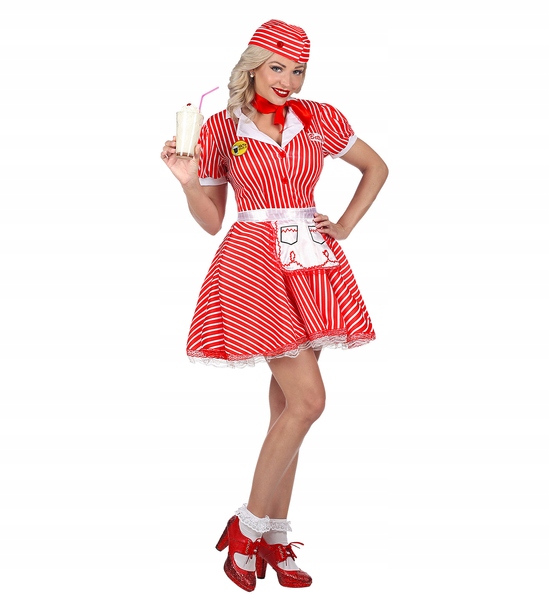 Kostým Betty Servírka Servírky 50. Léta Retro L