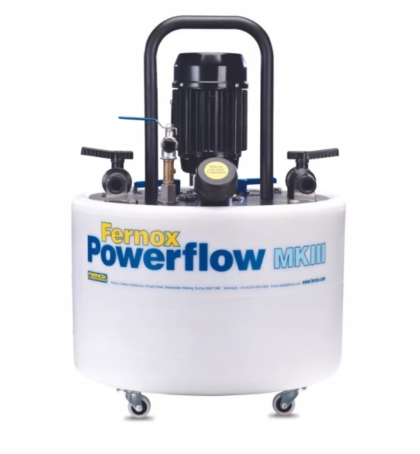 Pompa płucząca Powerflow Flushing Machine MKIII – urządzenia do czyszczenia instalacji c.o.