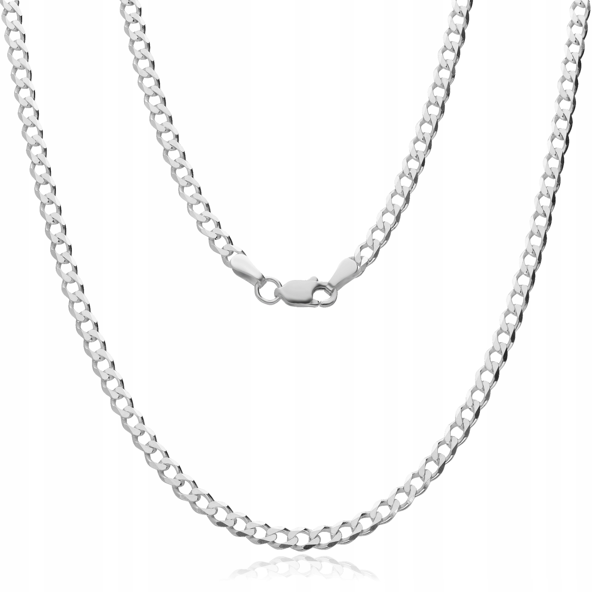 Pancerka Stříbrný Řetízek Dámský Pánský 60 cm