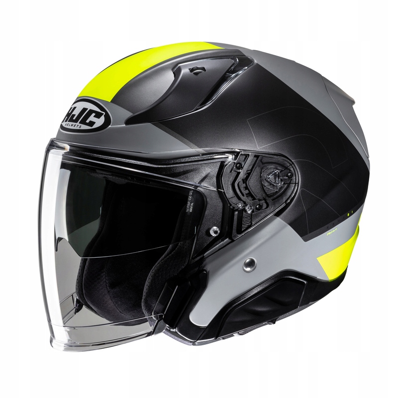 Motocyklová Prilba Hjc RPHA31 Chelet Silver Yellow M