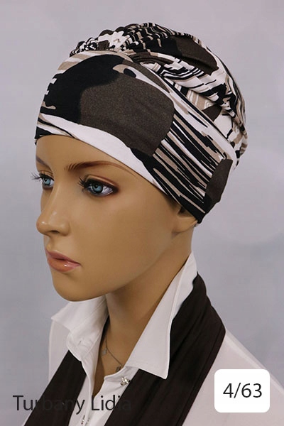 TURBAN MIA BAMBUS Turbany Lidia Chusta Czapka cz.3 Marka inna