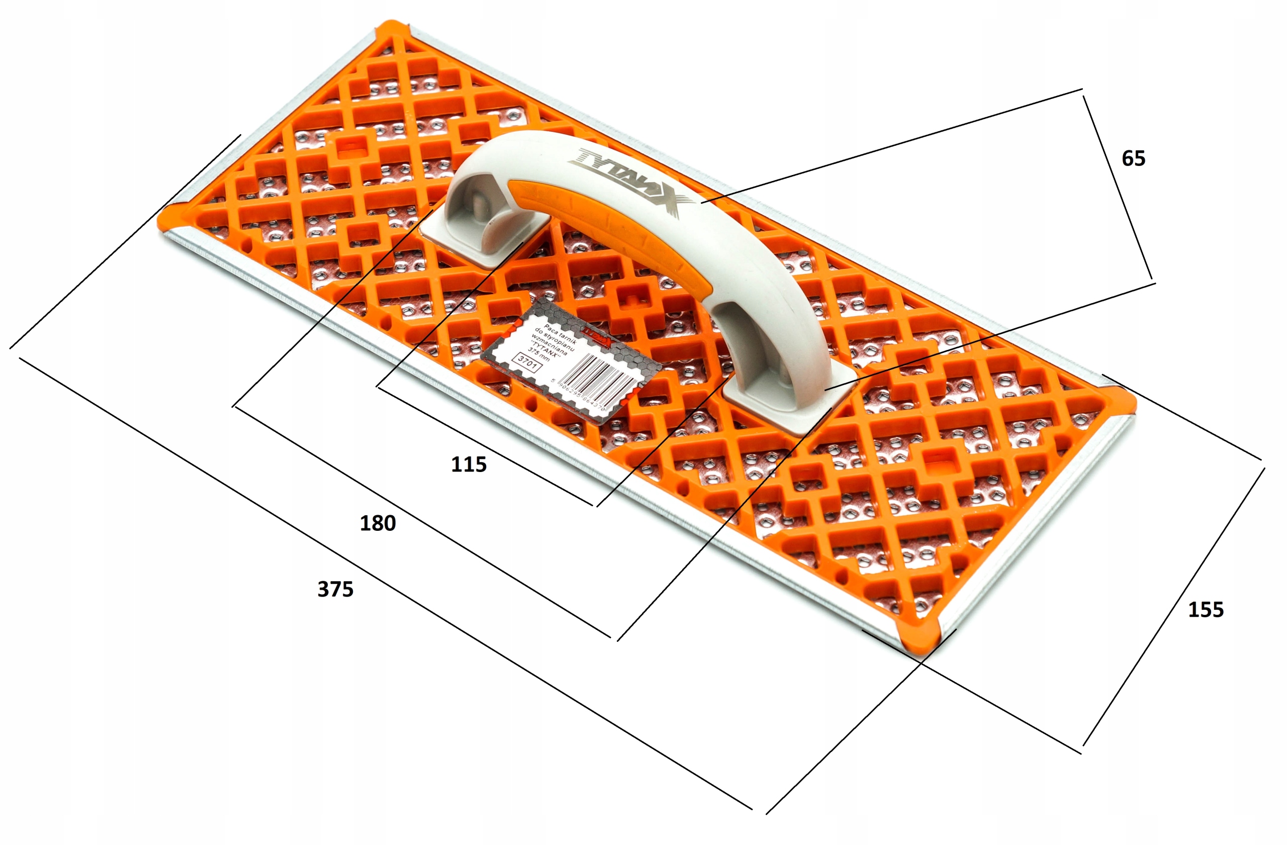 PACA SZLIFIERSKA TARKA DO STYROPIANU TARNIK 37 CM Typ paca
