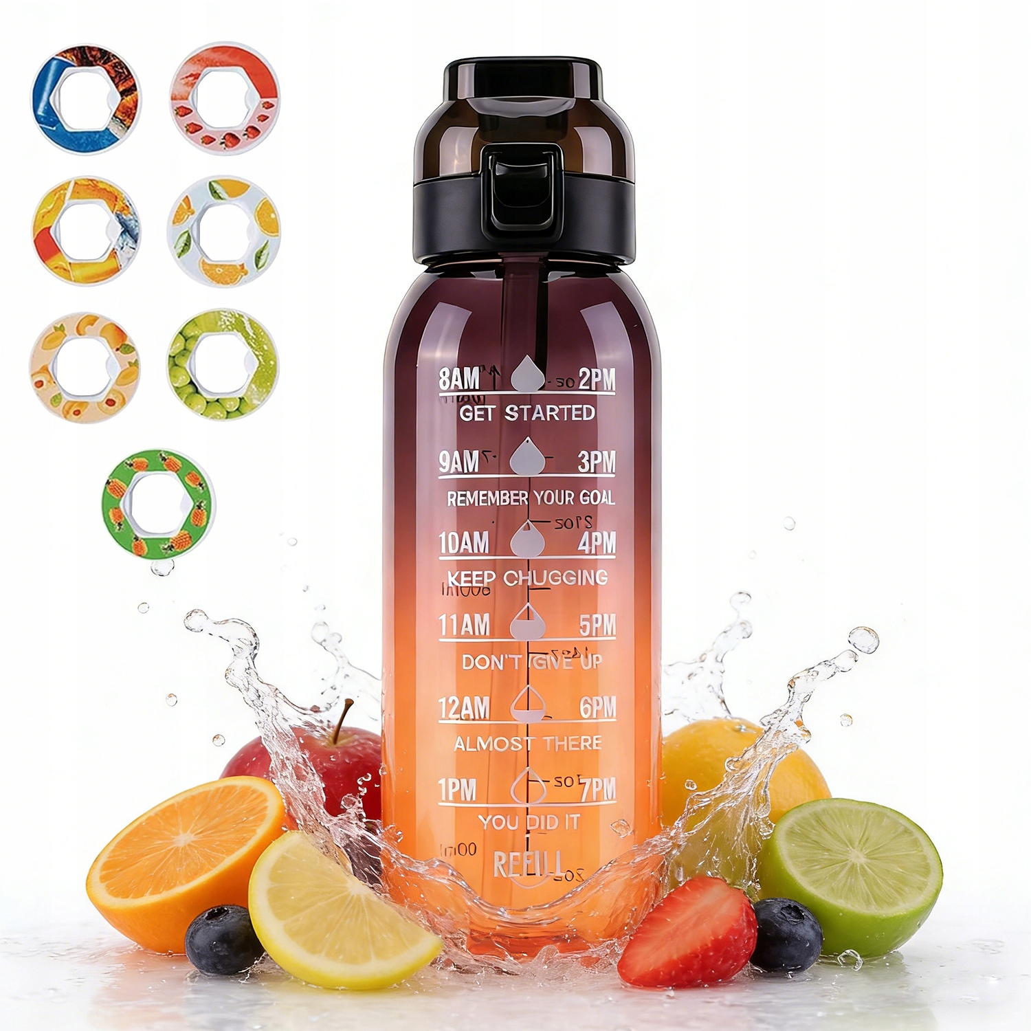 Vonný hrnek 1000 ml Koření, láhev vody -7 ks