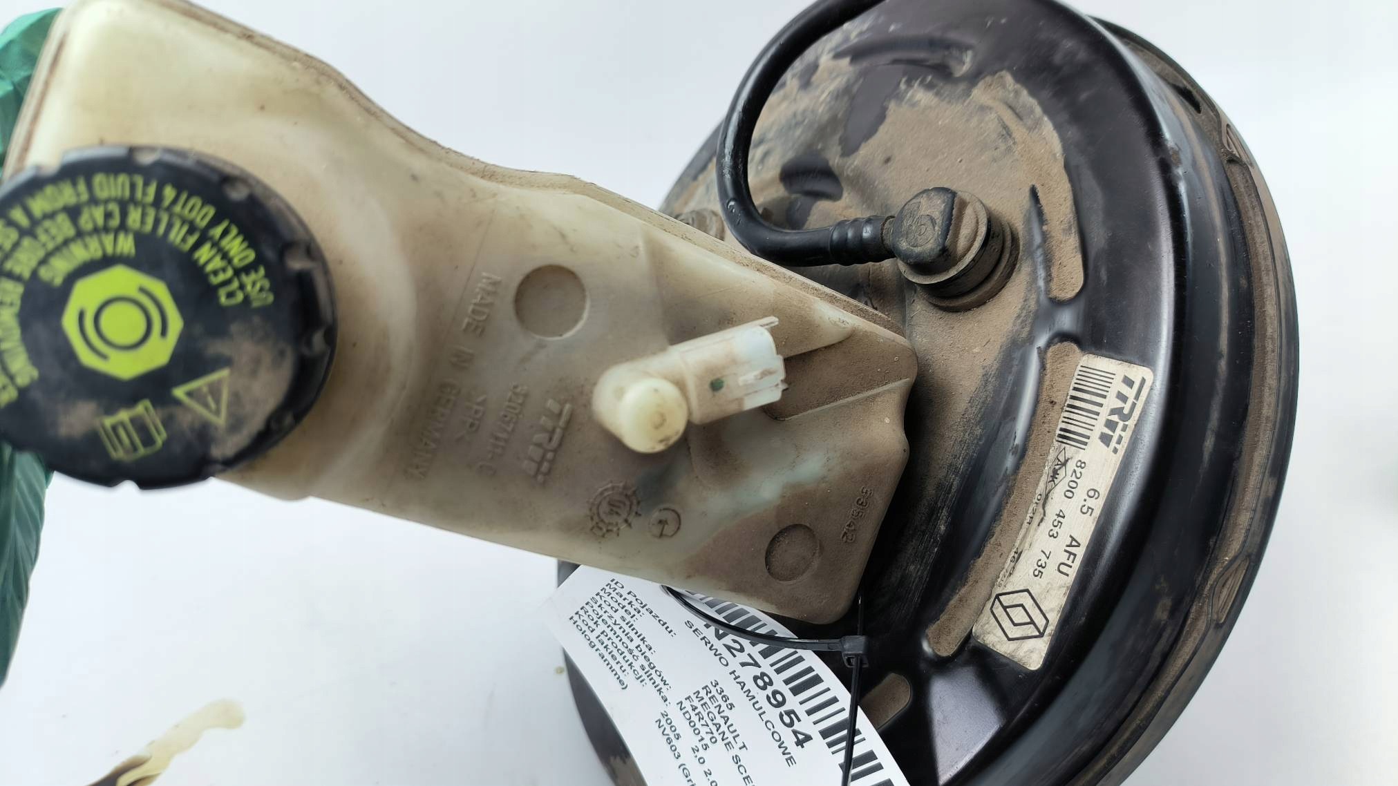 Servo bremsen 8200453735 RENAULT MEGANE SCENIC II