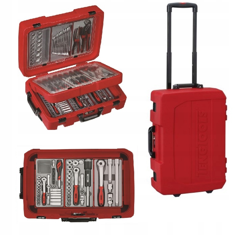 TENG TOOLS СЕРВИСНЫЙ КЕЙС 100-ELEM. В КОМПЛЕКТЕ