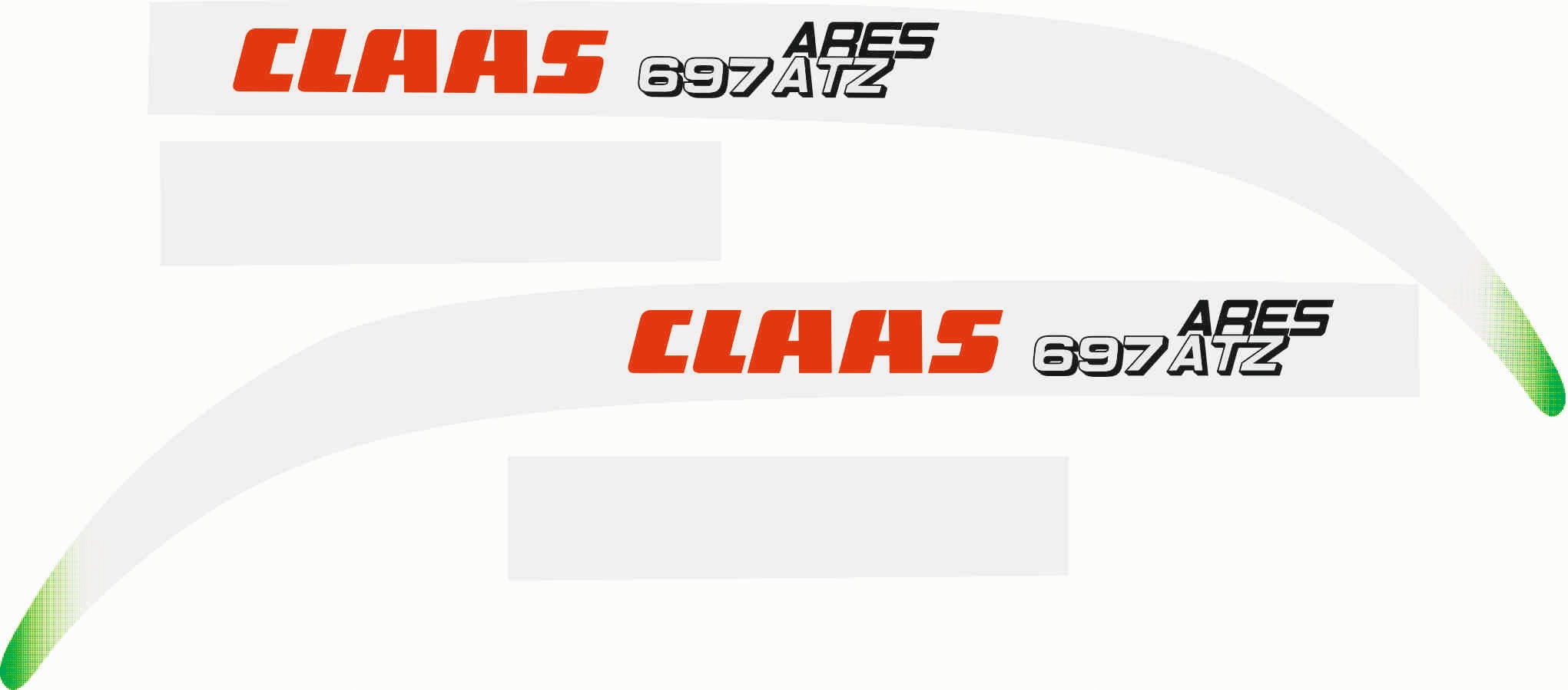 НАКЛЕЙКА КЛАСС 697 ATZ