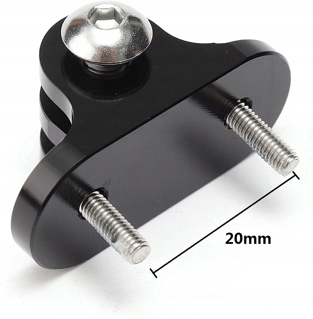Adapter Do Kamery Sportowej GoPro Garmin Sony Uchwyt Rowerowy MASUNN — miniatura 3