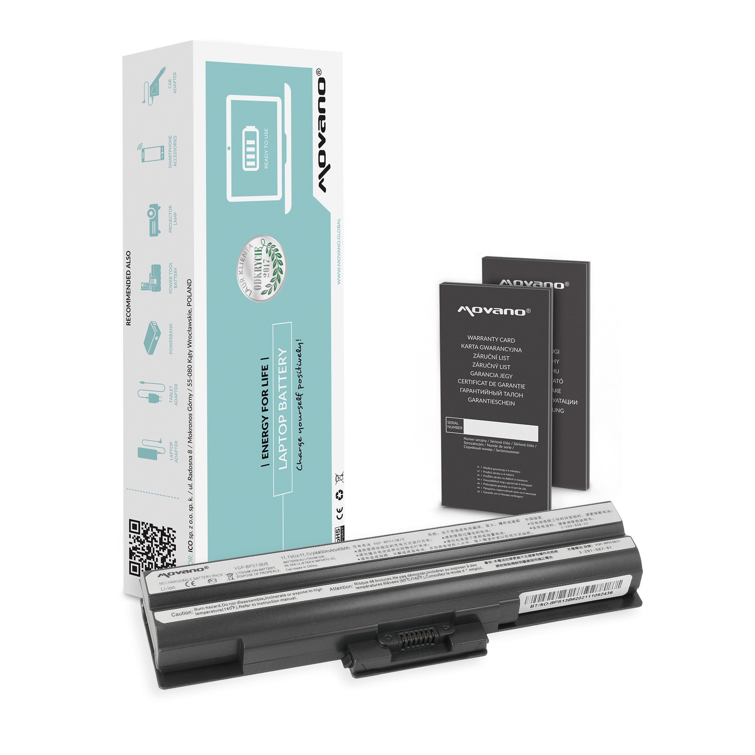 Bateria VGP-BPS21B VGP-BPS13 do Sony Vaio