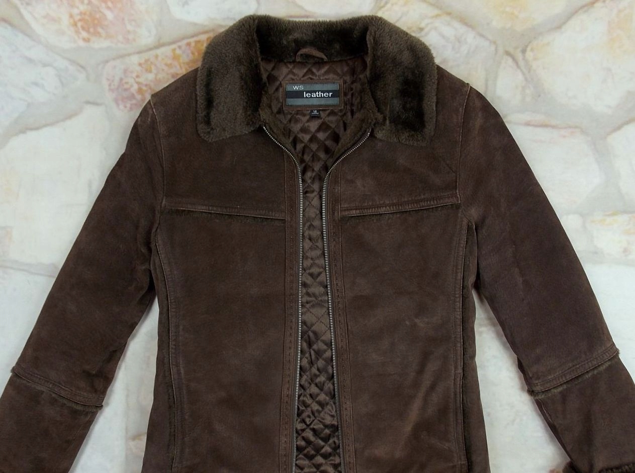 WS LEATHER SKÓRZANA ZIMOWA KURTKA RAMONESKA 42 Kolekcja WS LEATHER