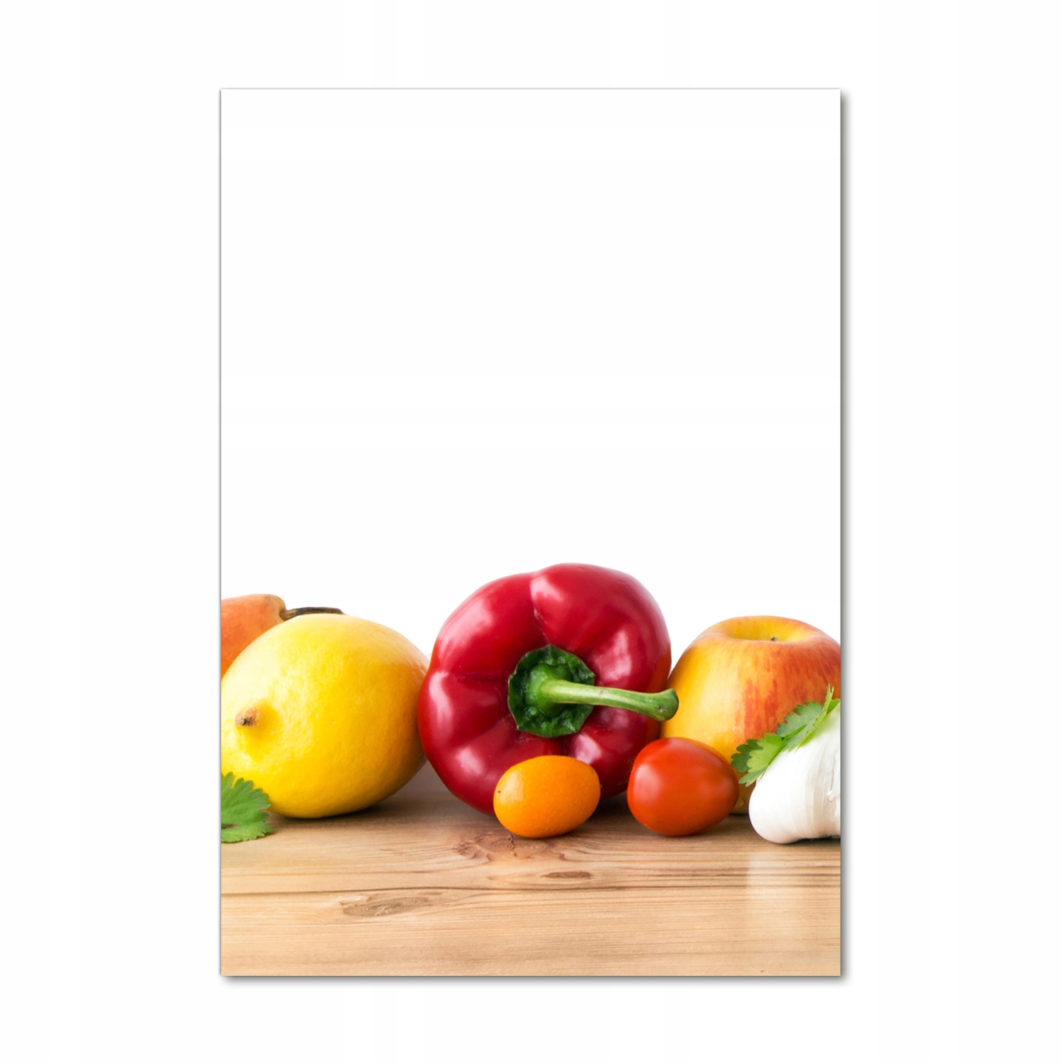 

Foto obraz na szkle pionowy Owoce i warzywa 70x100