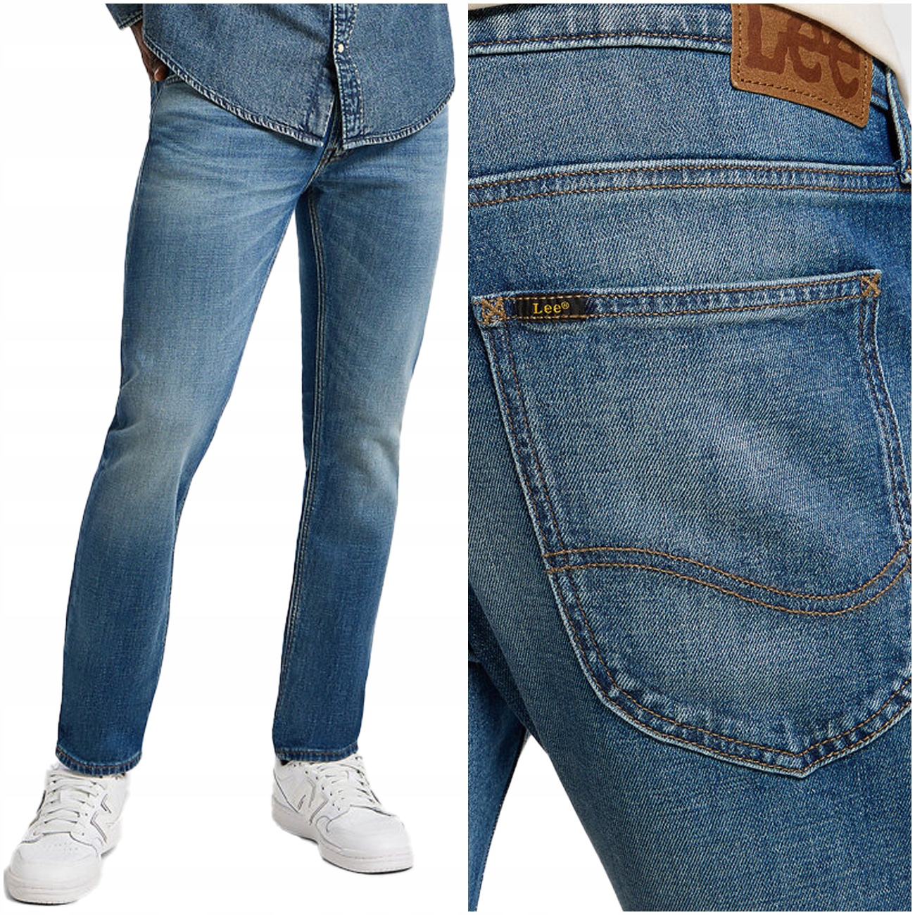 Lee Luke W30 L34 Pánské džínové kalhoty džíny Přiléhavé