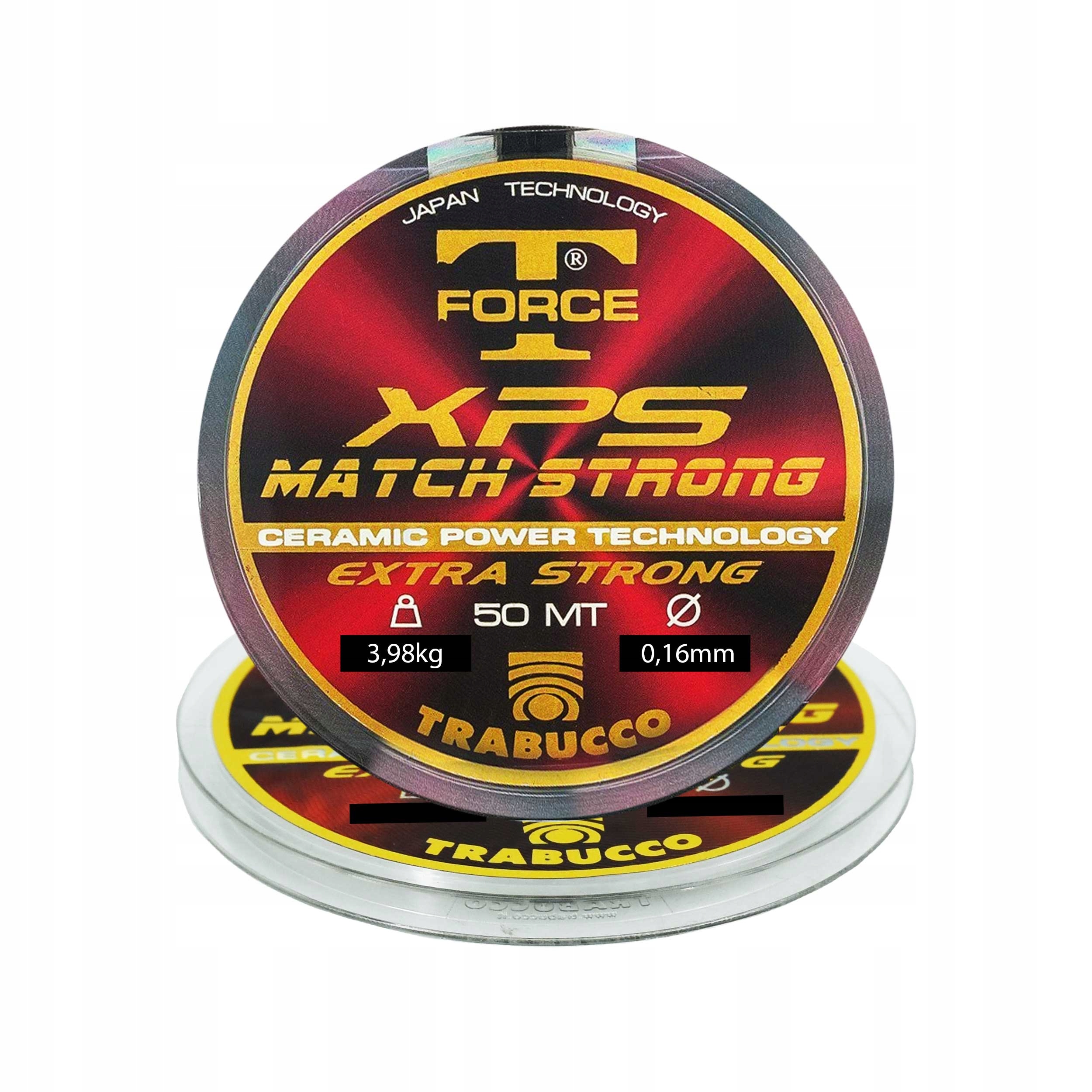

Żyłka spławikowa T-Force Xps Match 0,16 mm 50 m
